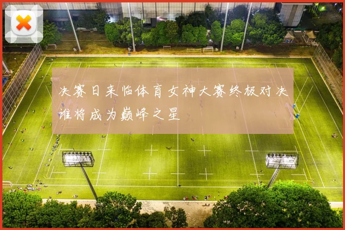 决赛日来临体育女神大赛终极对决谁将成为巅峰之星